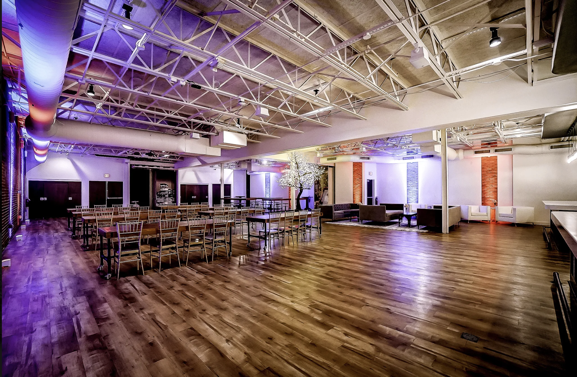 Dance floor area