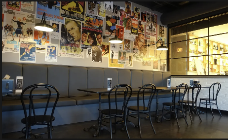 Seating and activity area